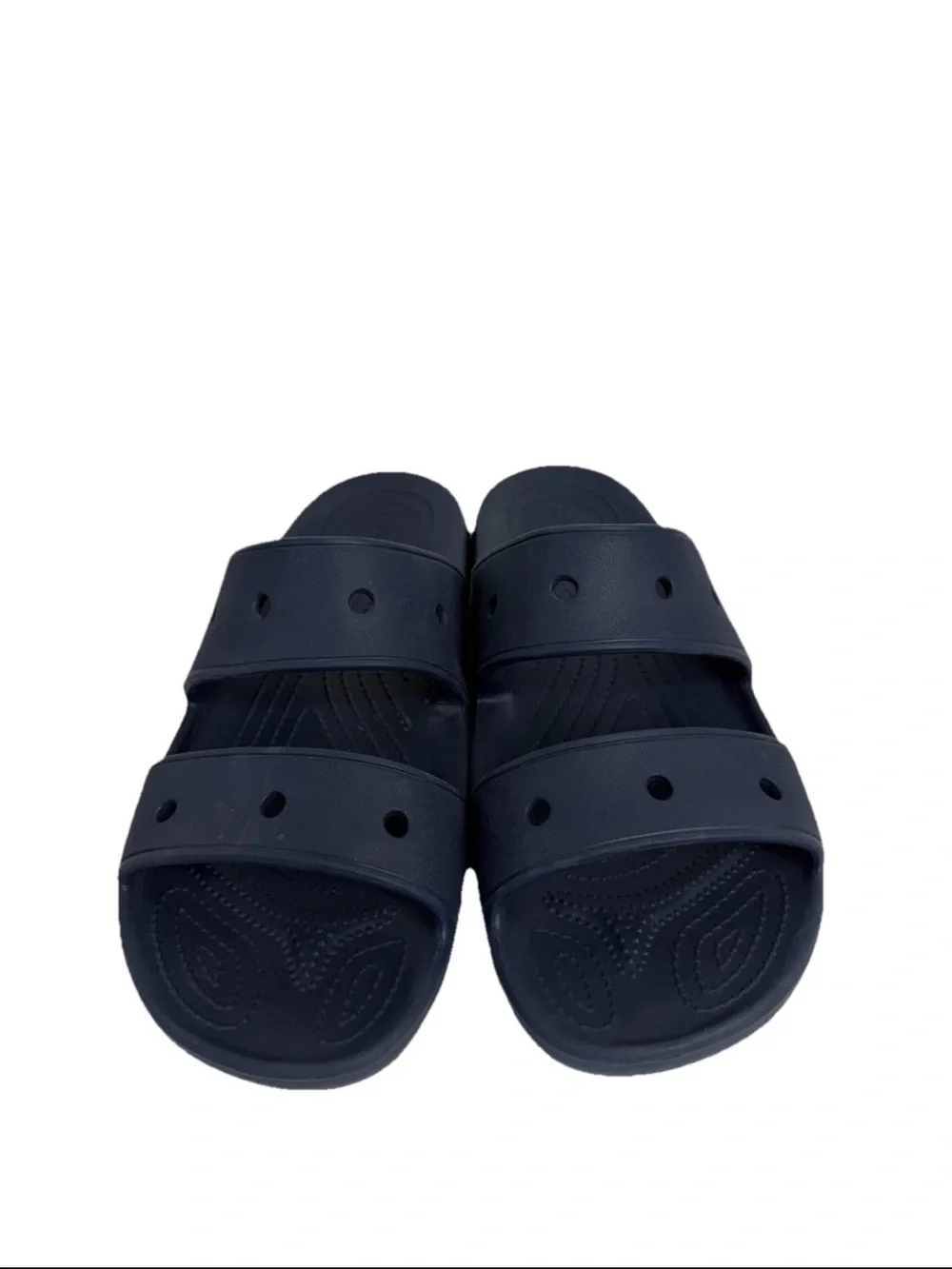 Crocs Unisex Classic Comfort Sandal Navy Men's 10 Women's 12  206761-410